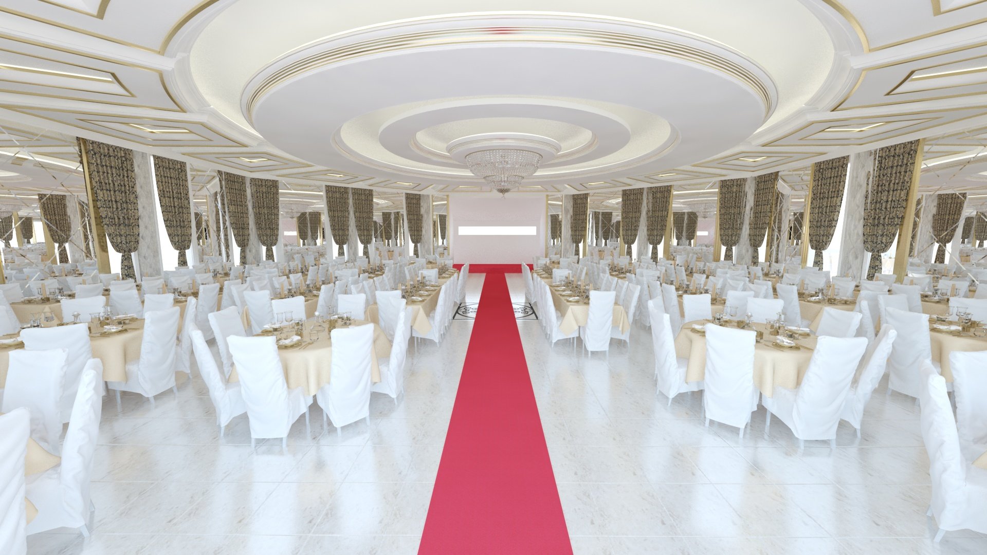 Sinop - Düğün Salonu Projelendirmesi - Samsun İç Mimarlık Projesi