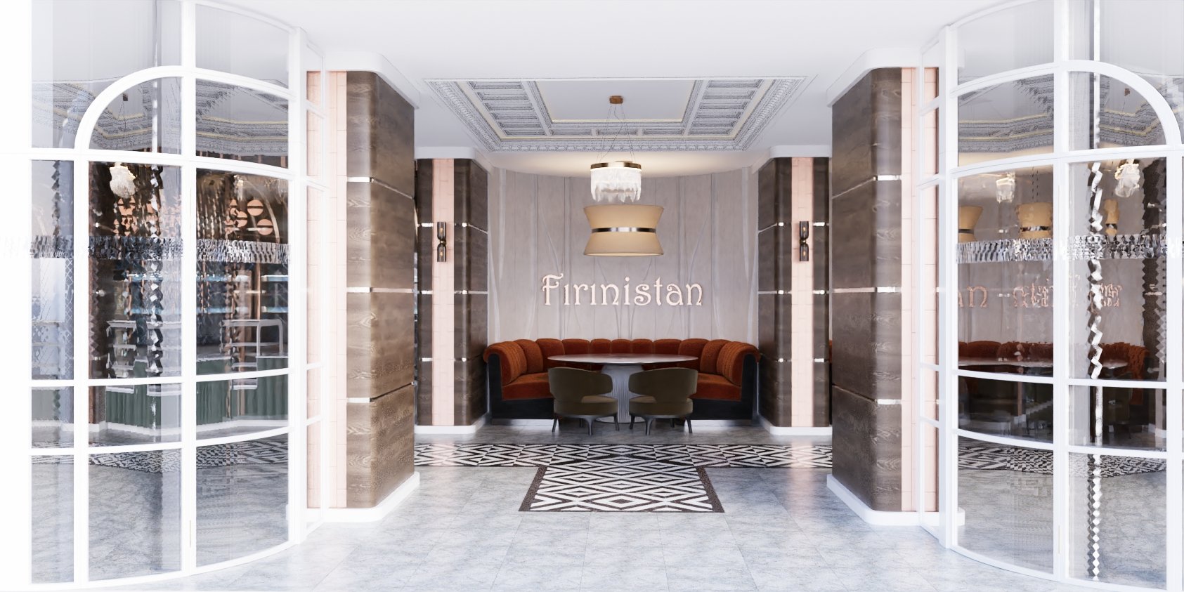 Tokat - Fırınistan Restoran Projesi - Samsun İç Mimarlık Projesi